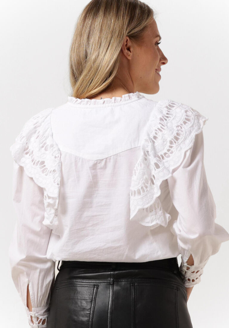 MOLIIN witte moliin blouse paisley