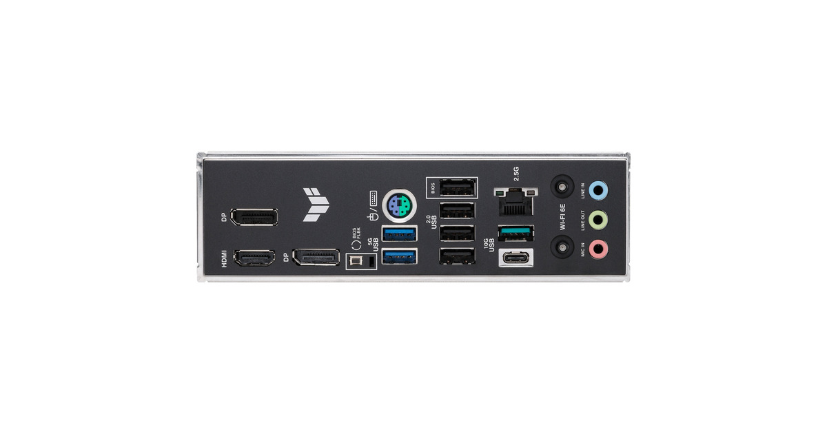 ASUSTUF Gaming B850M-E WIFI socket AM5 moederbord  (2.5 GbE-LAN, Wi-Fi 6E, BT, Sound, µATX)