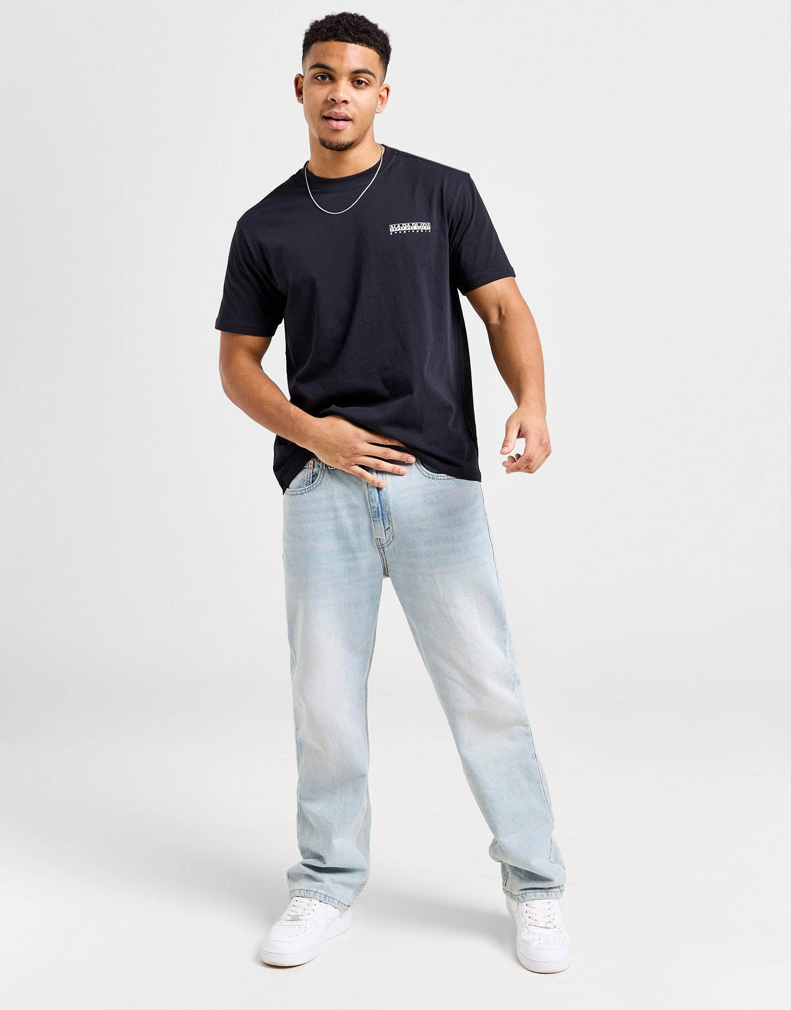Napapijri T-shirt Back Bollo Homme