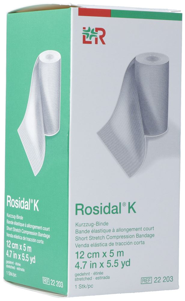 ROSIDAL K Kurzzug-Binde 12cmx5m 1 Stk