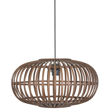 Hanglamp Indy bamboe bruin Ø44 cm