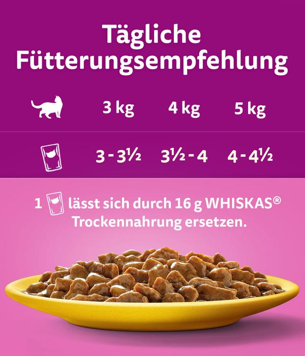 Whiskas® Nassfutter für Katzen Multipack