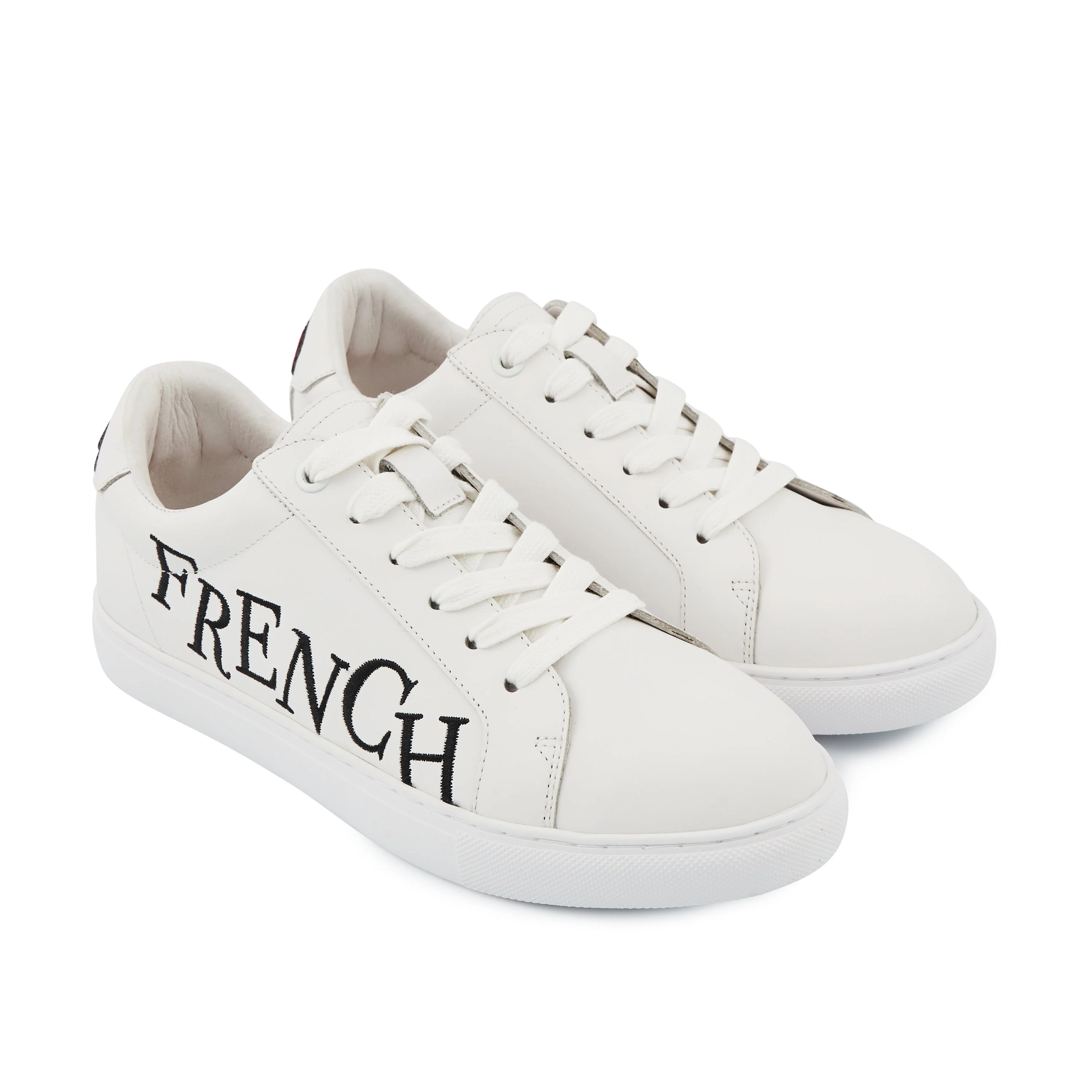SIMONE MOULIN FRENCH CANCAN - Sneakers en cuir | Blanc