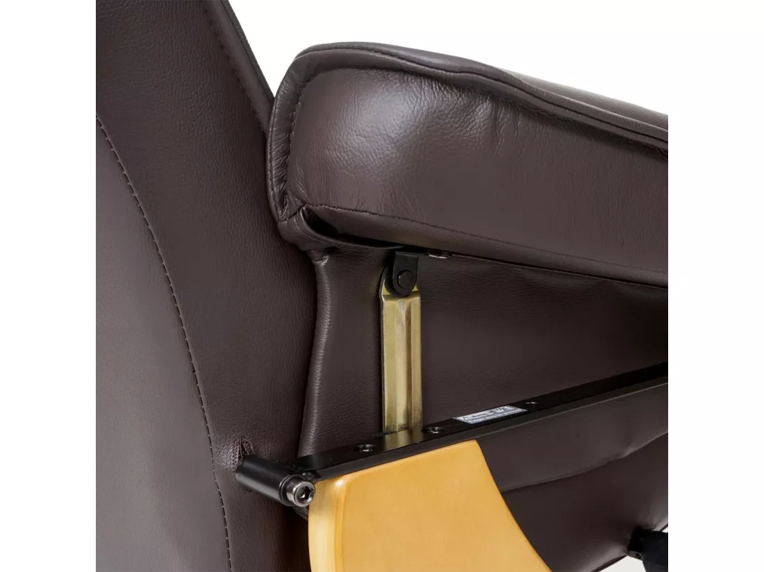 Fauteuil de relaxation Halifax, marron, nature