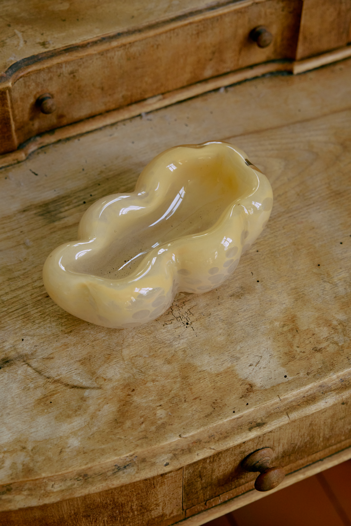 Schaal glas oyster