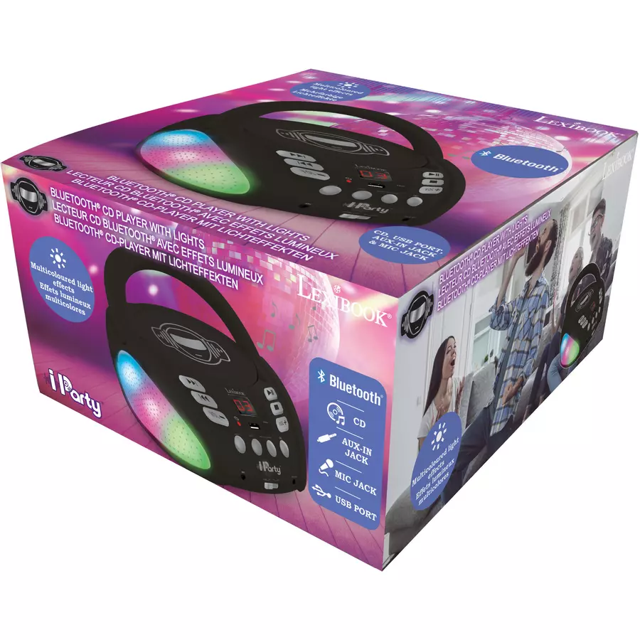 LEXIBOOK IParty Bluetooth CD-Player