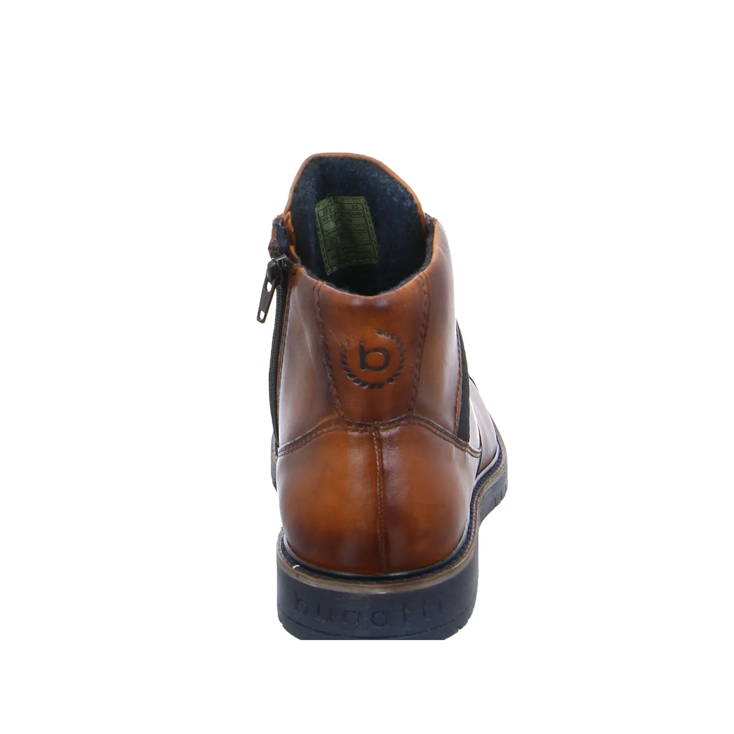 BUGATTI SHOES Winter-Boots Cognac Leder