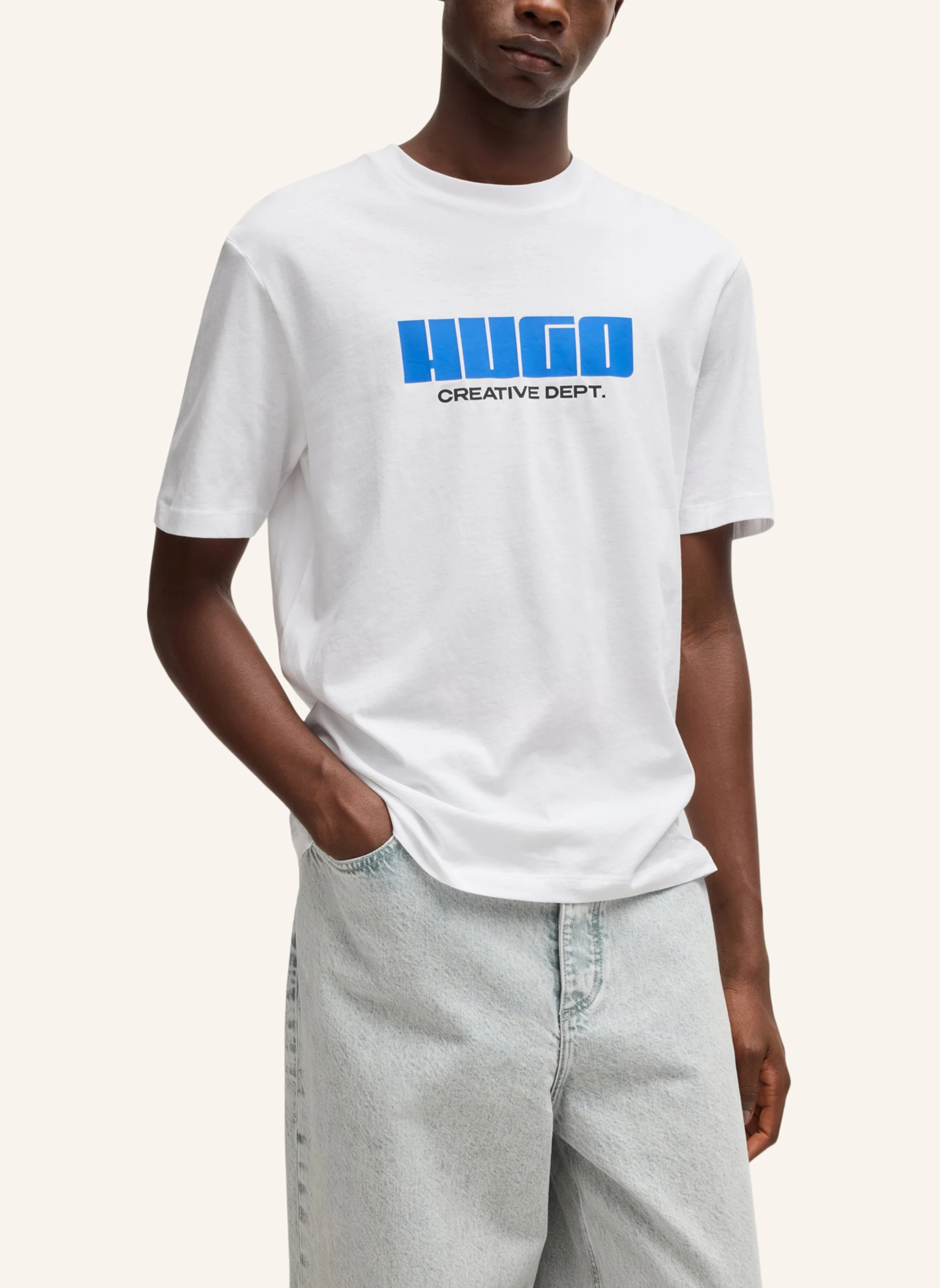 HUGO T-Shirt NEWROMI Regular Fit