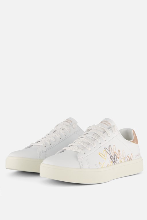 Skechers Heart Sneakers wit Synthetisch