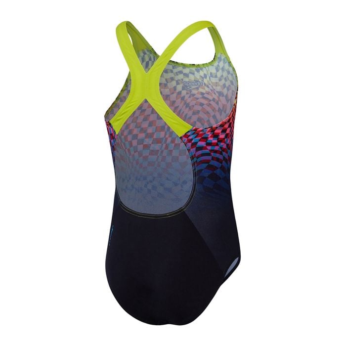 Speedo ECO+ Digital Placement Powerback Badpak Meisjes