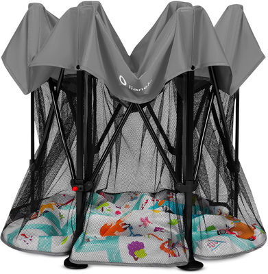Lionelo ROEL Lekegrind  for Barn & Baby, Grey Multicolor