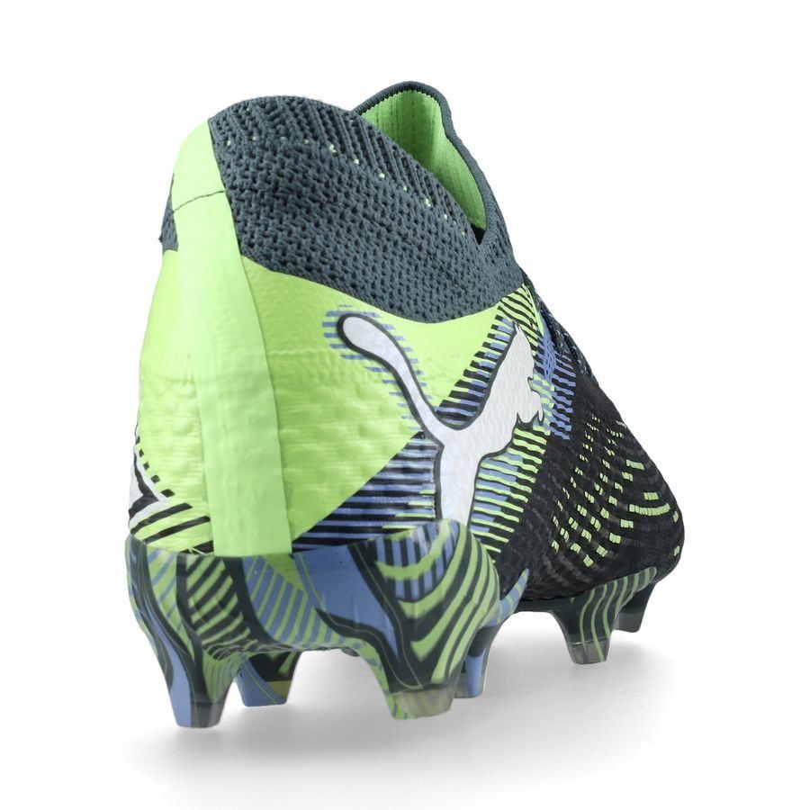 PUMA Future 7 Ultimate FG/AG Lights Out - Gray Skies/Blanc/Fizzy Apple Femme