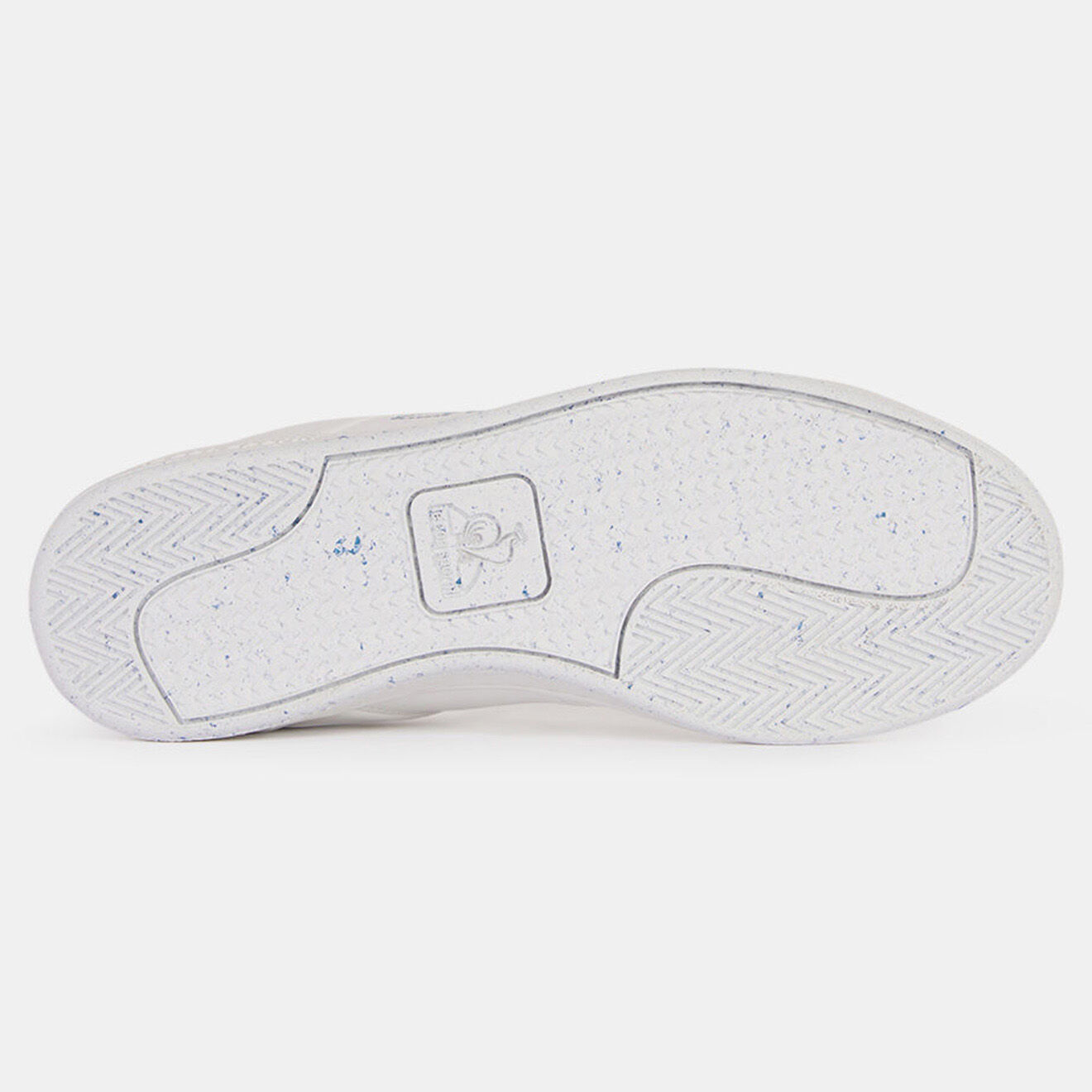Le Coq Sportif Baskets en Cuir Courtmatch blanches