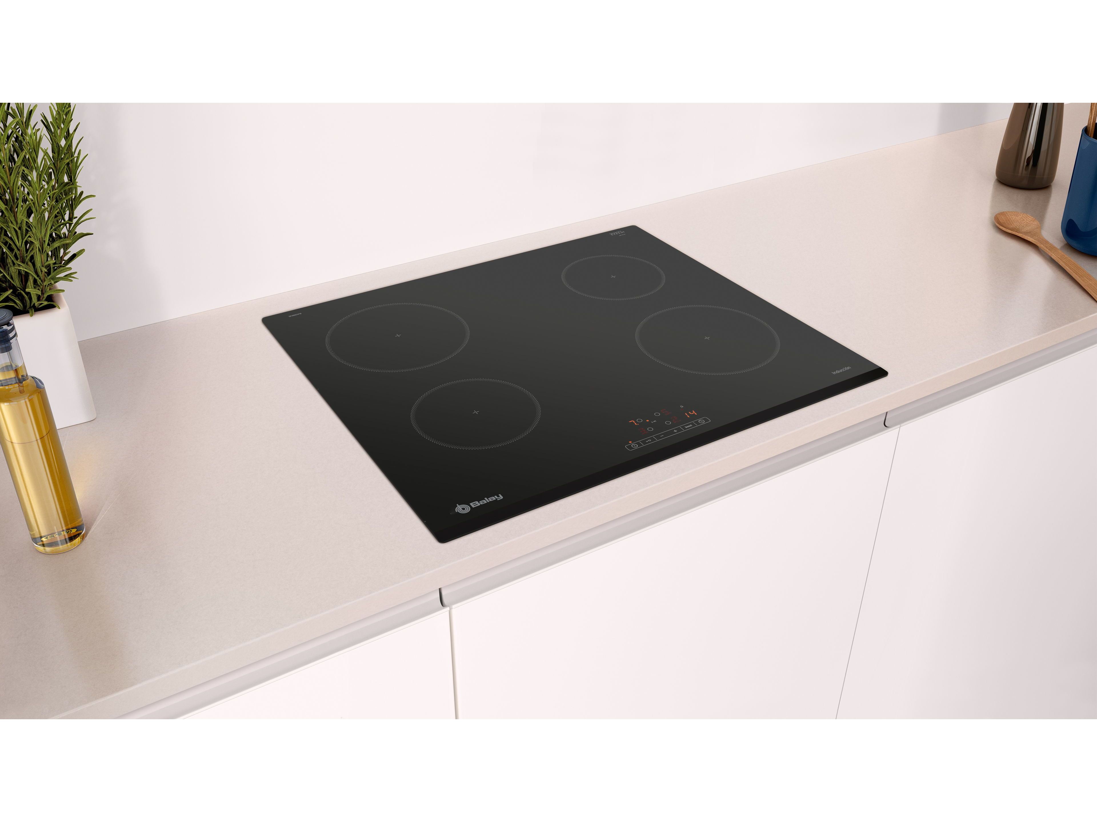 PLACA DE INDUÇÃO BALAY 3EB861FR PRETO 60 CM