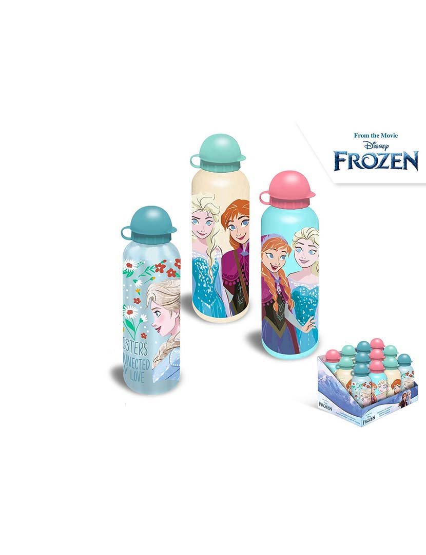 Aluminum Bottle 500Ml 3 Frozen Designs