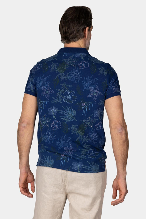 NZA blauwe heren polo
