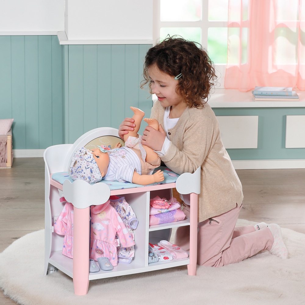 Baby Annabell Wickeltisch für Tag und Nacht