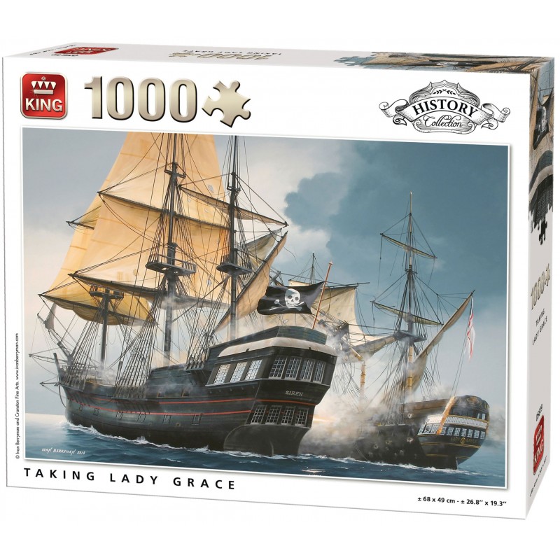Puzzle 1000 pièces - Lady Grace