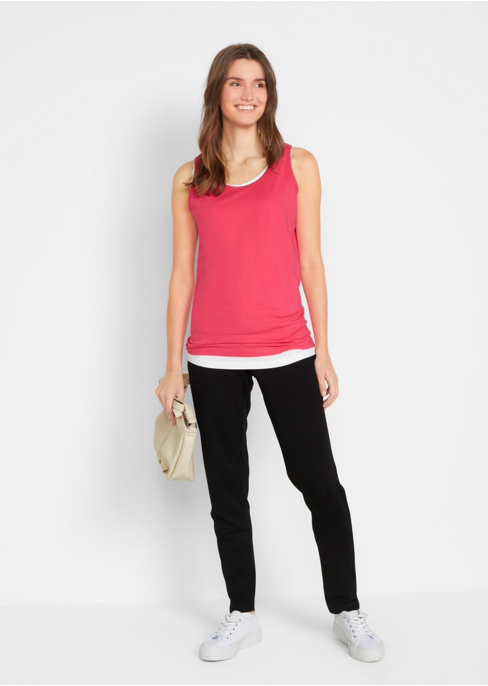 Lot de 5 tops longs coton