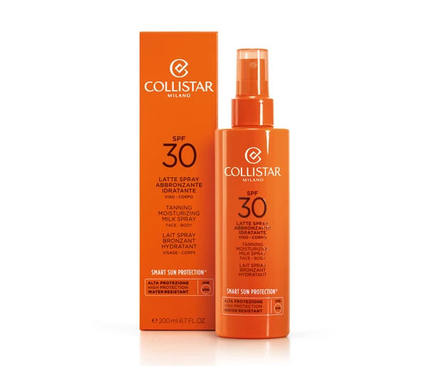 Collistar Tanning Moisturizing Milk Spray Face   Body