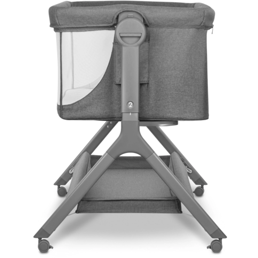 lionelo Beistellbett Leonie Plus Grey Stone