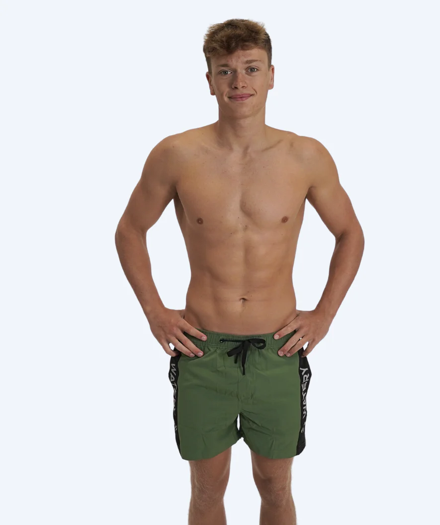 Watery badeshorts til mænd - Signature Eco - Dust Green