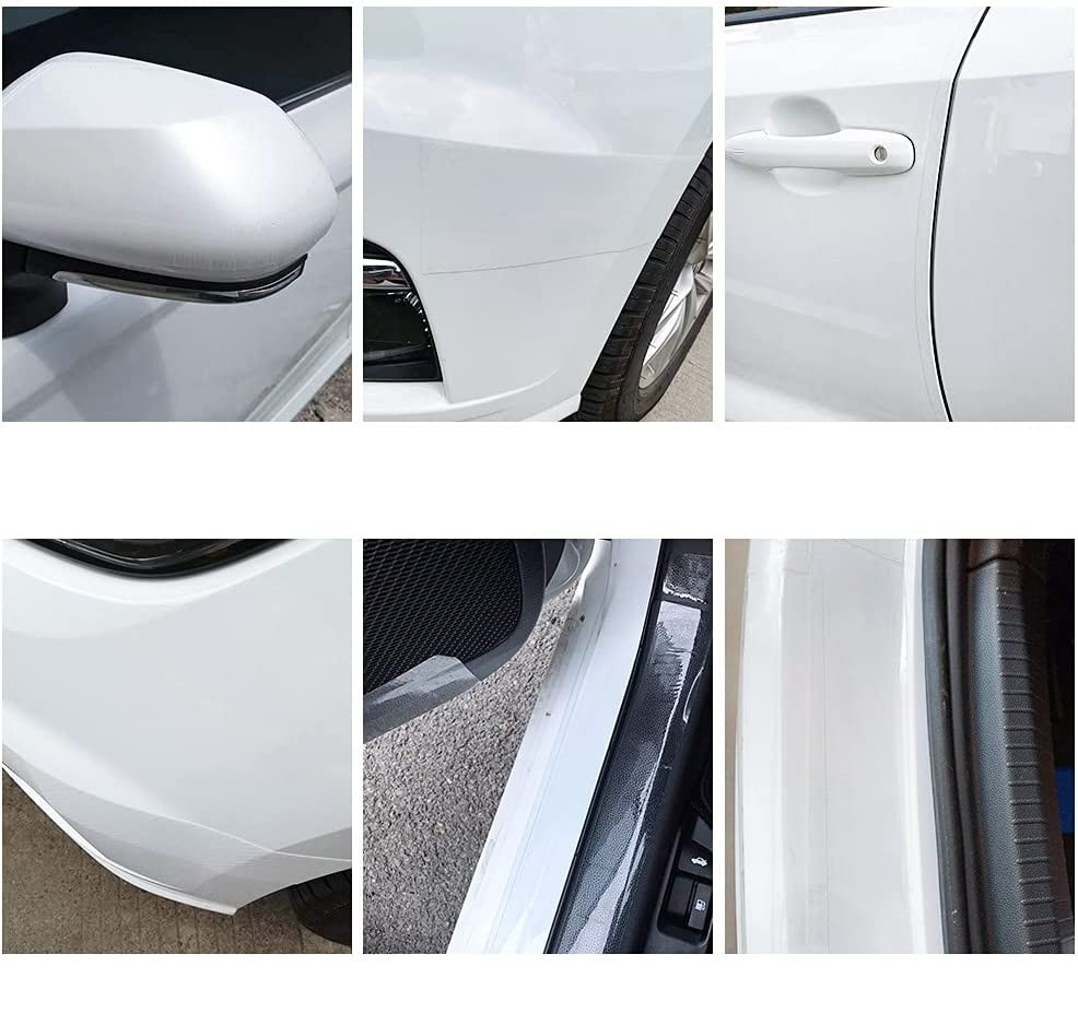 (5mx15cm) Auto Einstiegsleisten Schutz Selbstklebende Lack Schutzfolie - Transparent