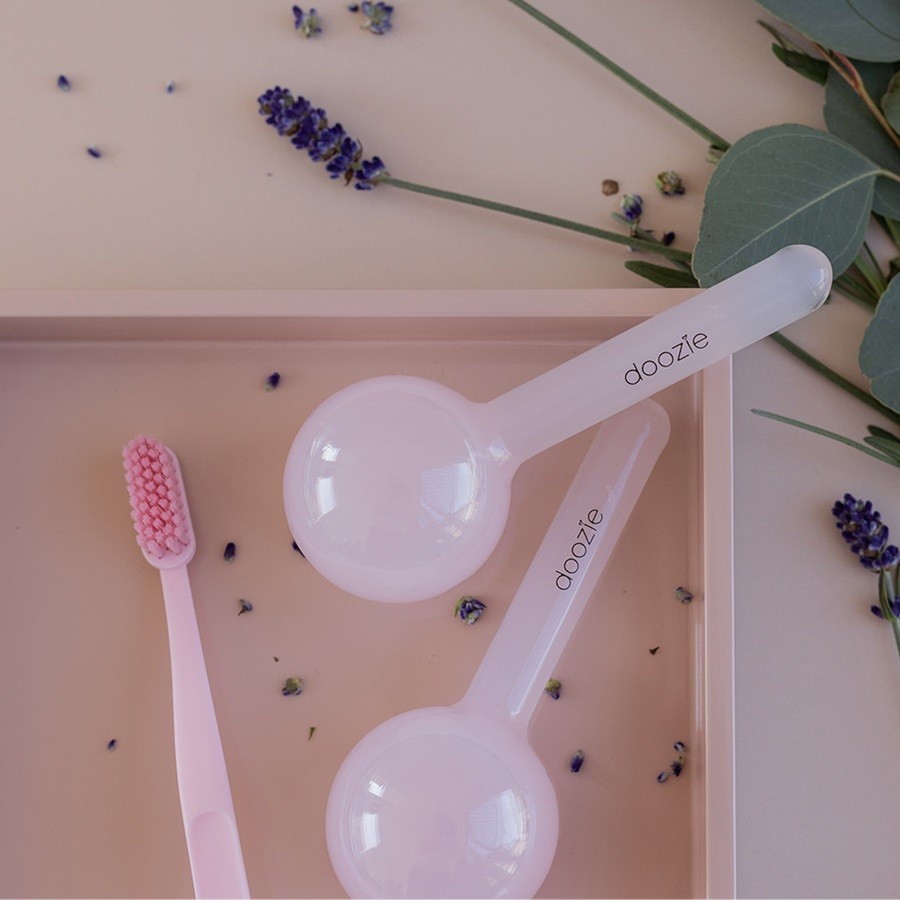 doozie - Facial Ice Globes 2- Pak Rosa