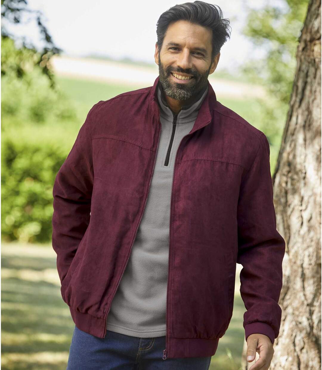 Blouson Suédine doublé Polaire Winter