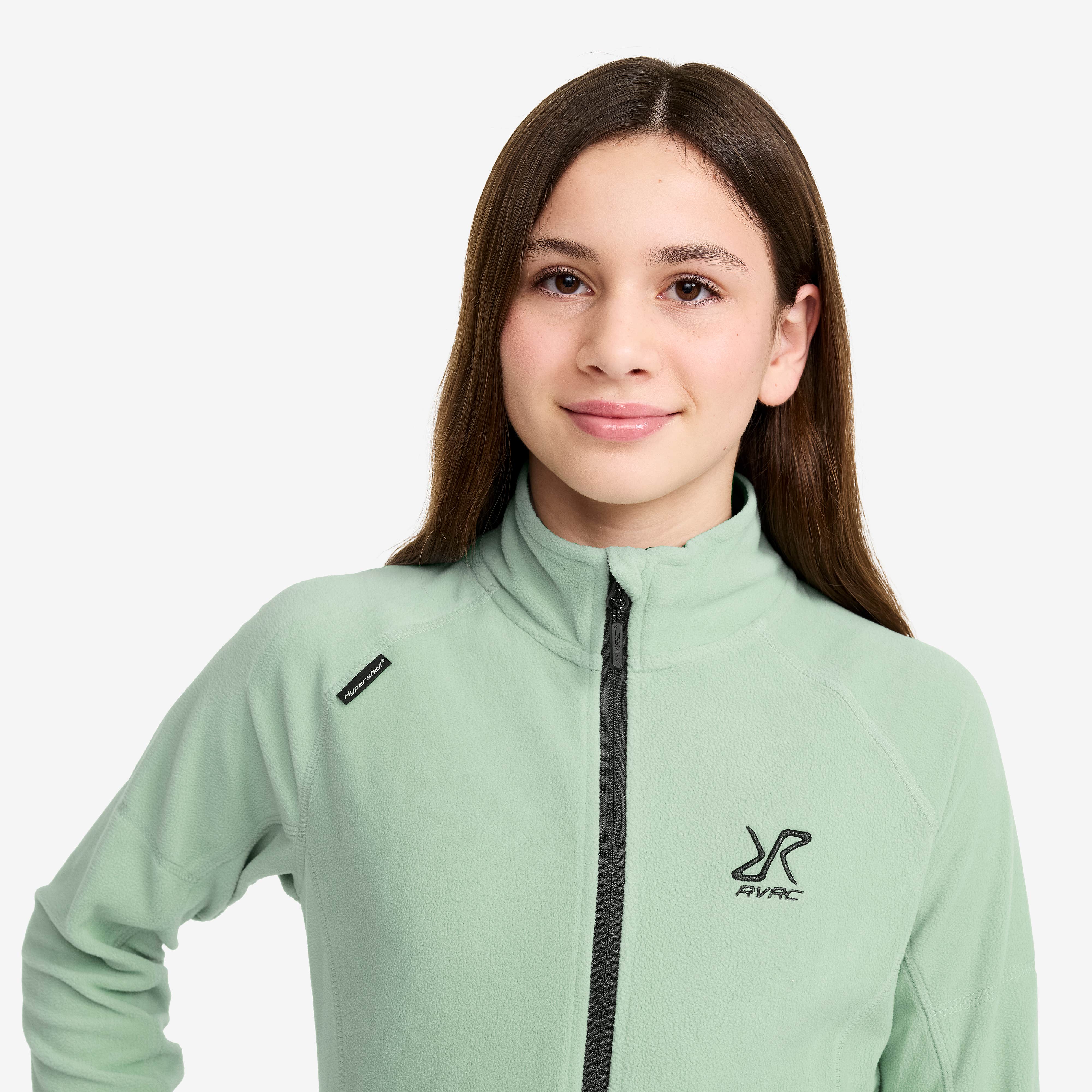 Trekker Fleece Teens Gray Mist