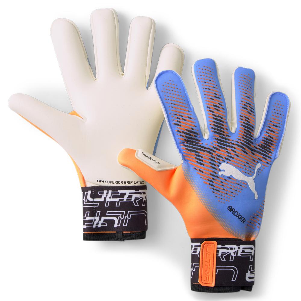 Puma Gants de gardien Bleu/Orange Homme Ultra Grip 1 Hybrid