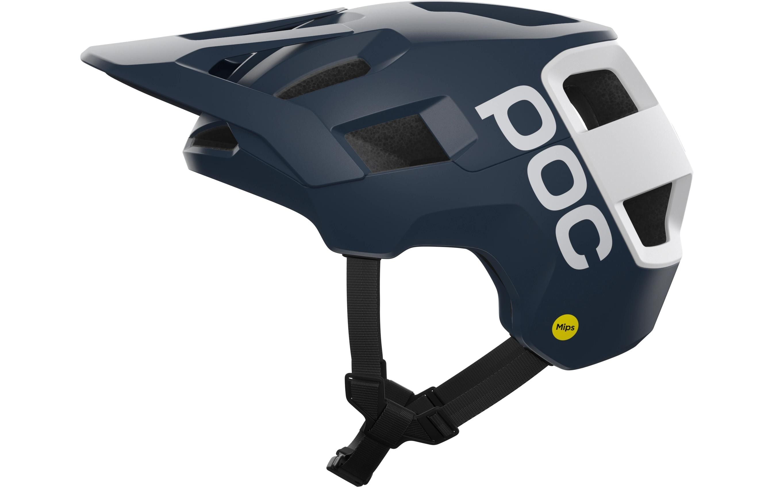 Helm Kortal Race MIPS Dunkelblau Matt/Weiss Matt, XS-S<br>E-Bike Helm