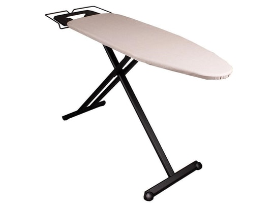 KITCHEN MOVE - Table à repasser légère licht noir aluminium 125x40cm