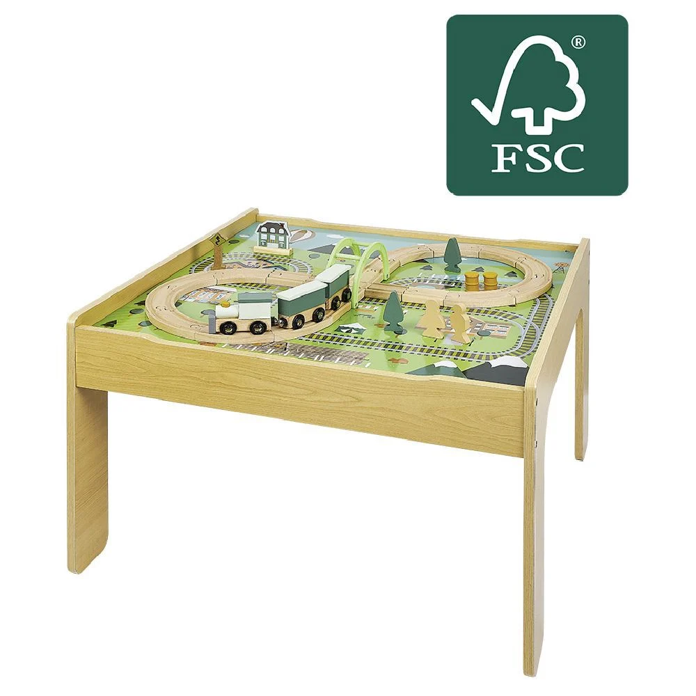 Table d'activités 2 en 1 en bois