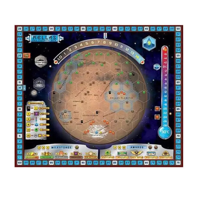 Terraforming Mars : Hellas et Elysium Extension