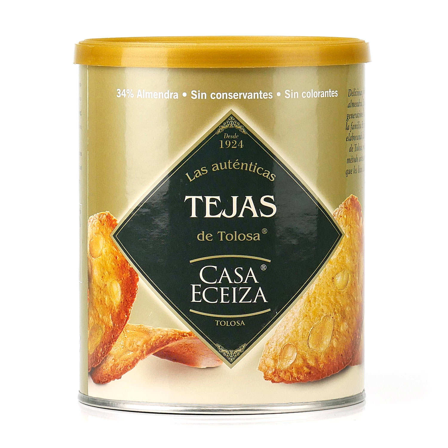 Tuiles aux amandes (Tejas de Tolosa)
