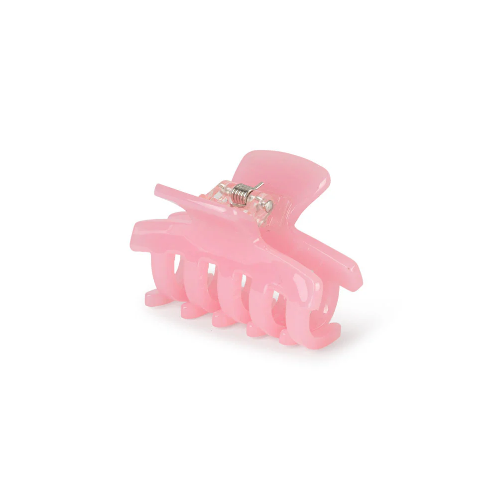 Sui Ava  Lea curly mini hårklemme - Pink Cosmos