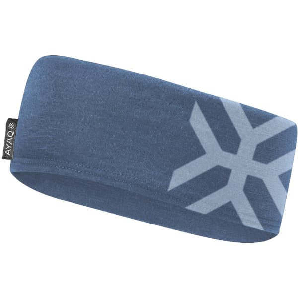 Bonnet Bandeau ski de randonnée AYAQ OTEMMA WARM HEADBAND BLUE ICE