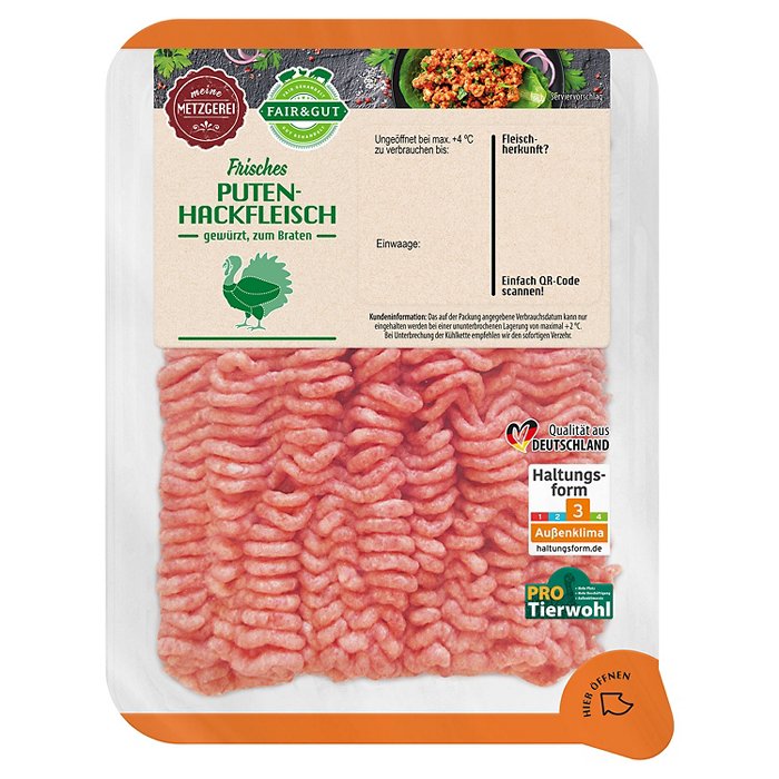 · FAIR&GUT · Puten-Hackfleisch 400 g