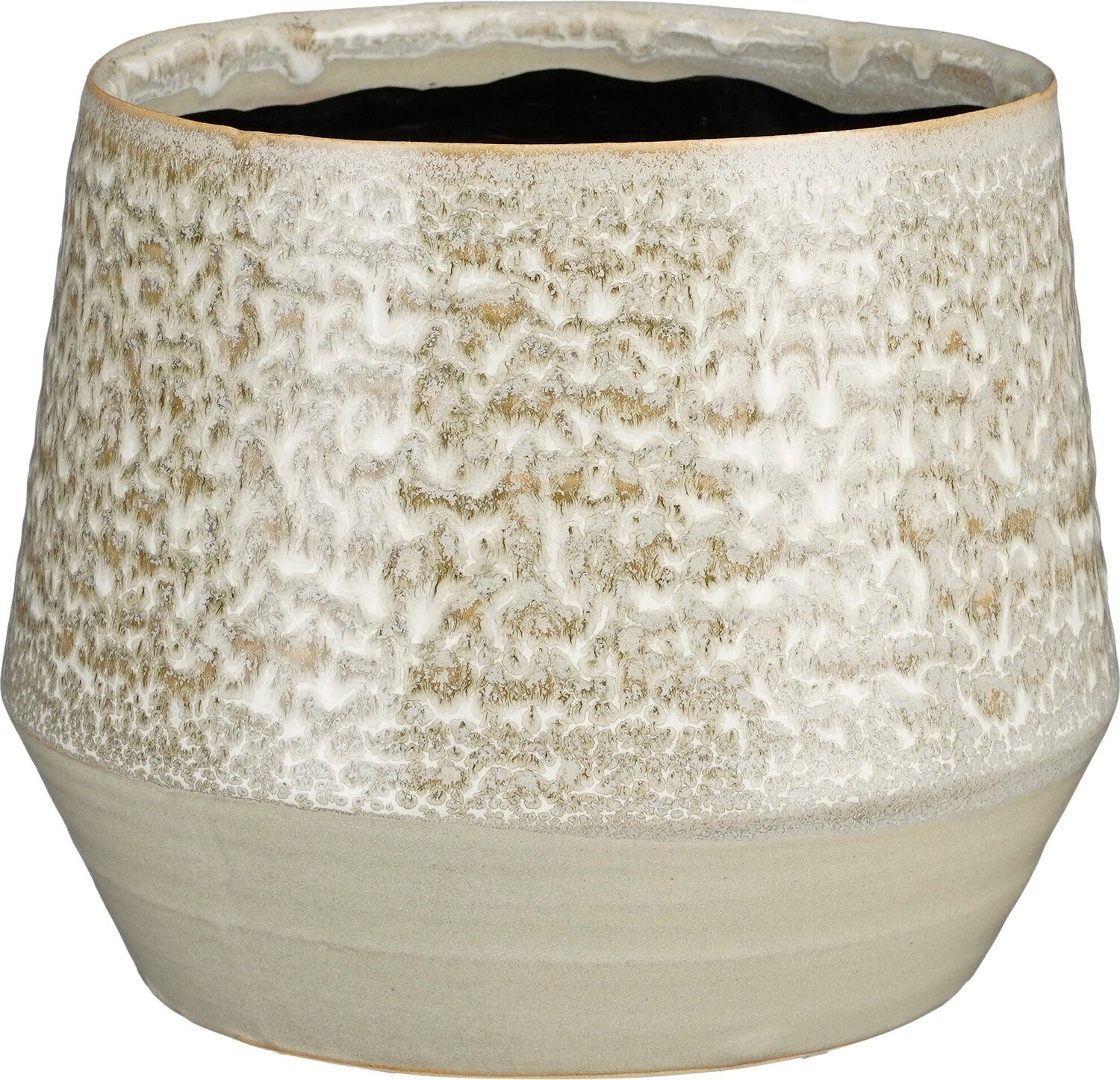 Mica Decorations bloempot Serge groen D 18,5 H 16,5 cm