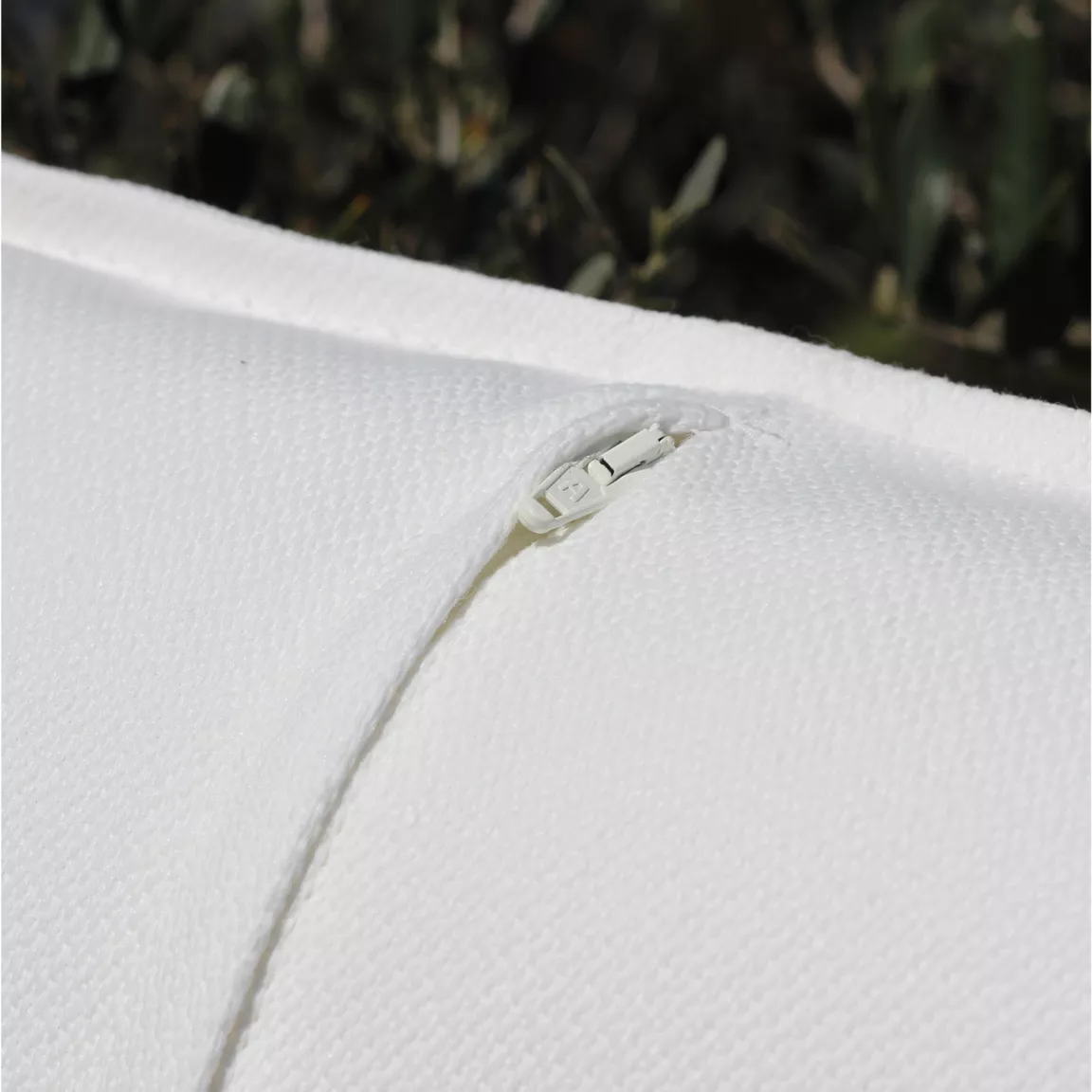 Coussin extérieur carré (45 x 45 cm) Boraé Blanc