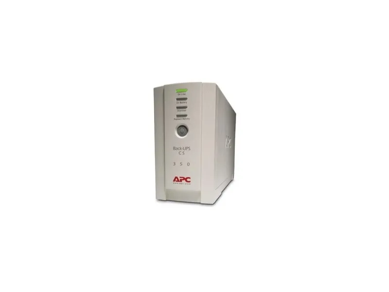APC Back-UPS CS 350 - UPS - AC 230 V - 210 Watt - 350 VA - RS-232, USB - output-stikforbindelser: 4 - beige