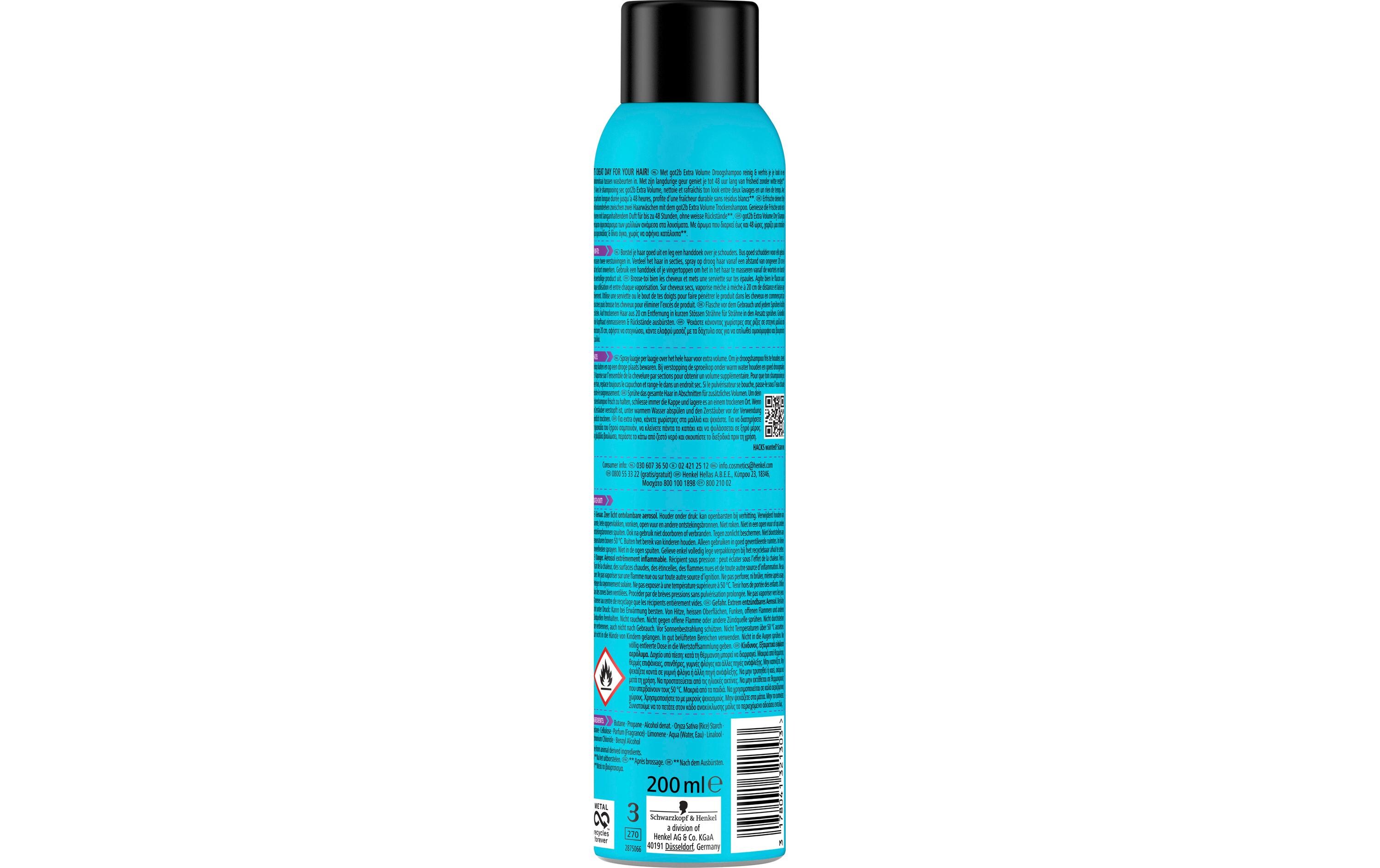 Trockenshampoo Volume 200 mlTrockenpflege mit tropischem Duft