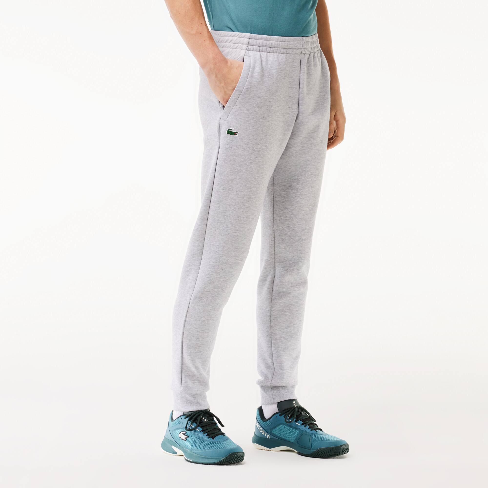 Herren Trainingshose mit Mesh-Einsatz Trainingshosen - Grau - Lacoste - Herren