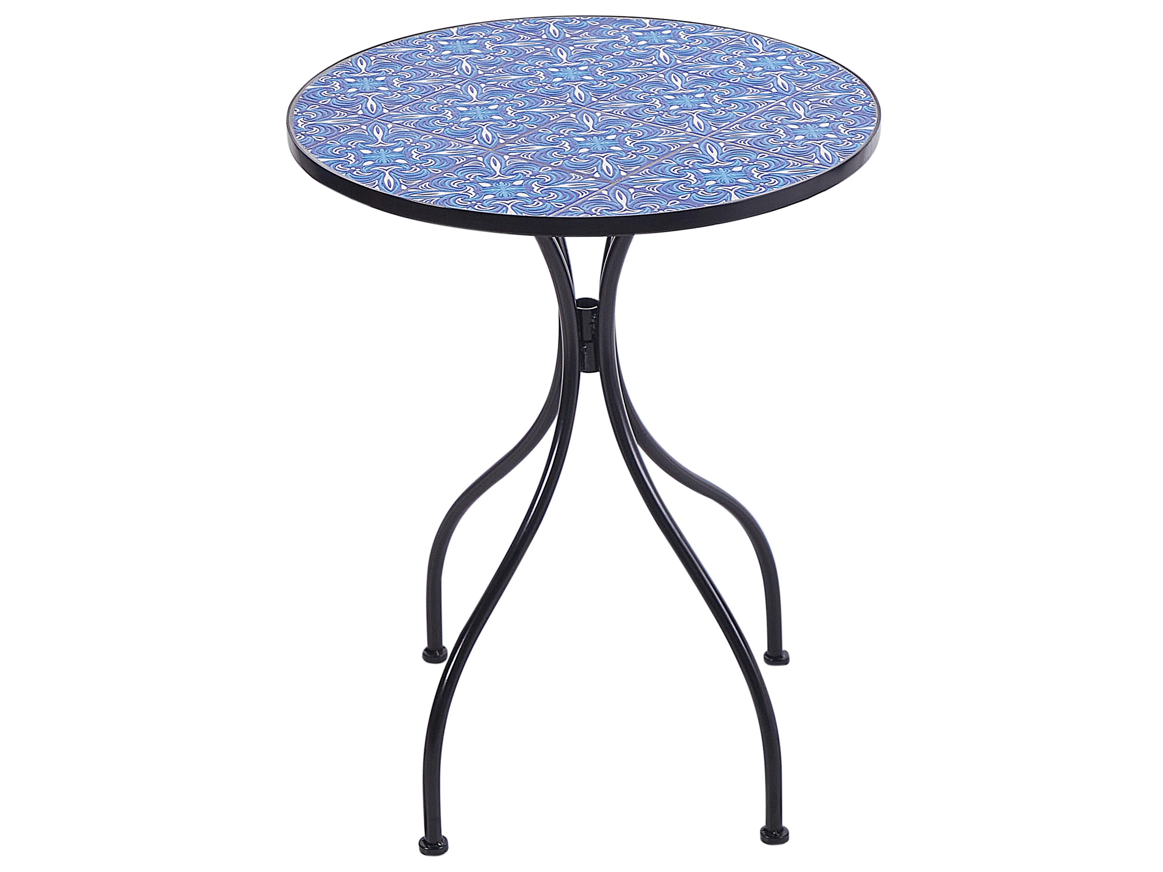 Bistrotafel CIGLIANO 60 cm 60 cm Metaal Zwart
