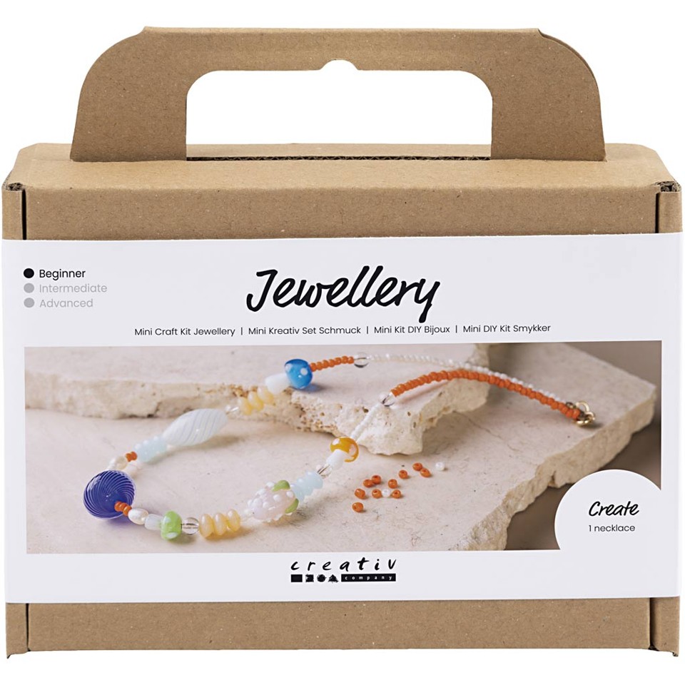 Mini DIY Kit - Smykker - Chunky halskæde - Colorful