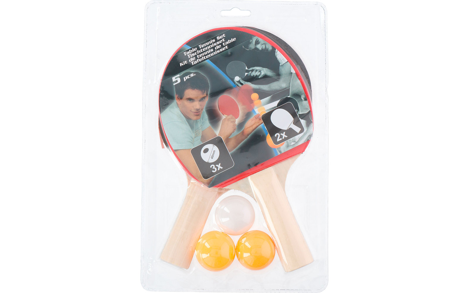 Tischtennis-Set 5-teilig