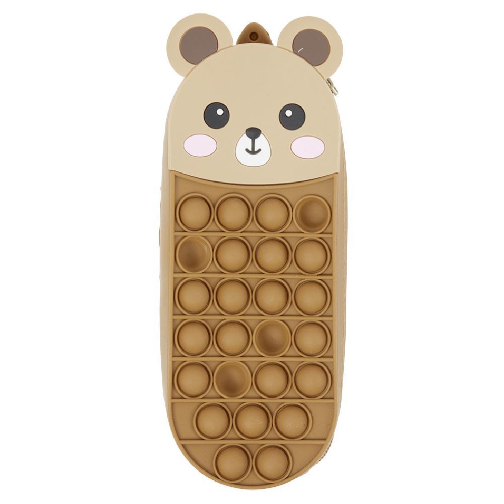 Trousse pop it animaux L22cm