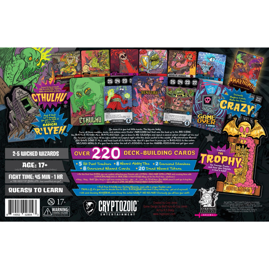 Epic Spell Wars of the Battle Wizards: Annihilageddon Deck-Building Game