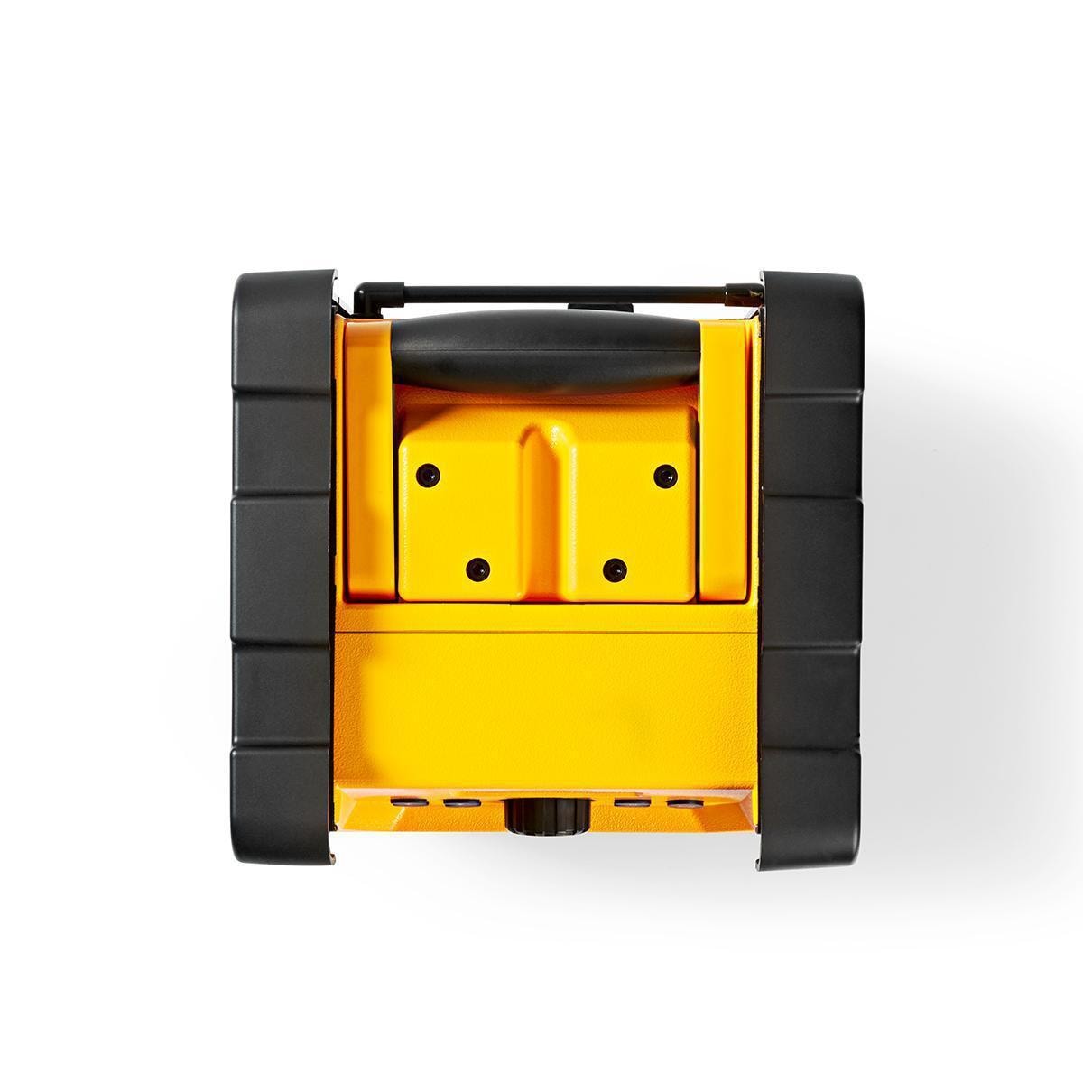 Nedis FM-radio | Jobsite Radio | FM | Batteri drevet / Nettstrøm drevet | Digitalt | 15 W | Skjermstørrelse: 2.2 